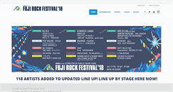 Desktop Screenshot of fujirock-eng.com